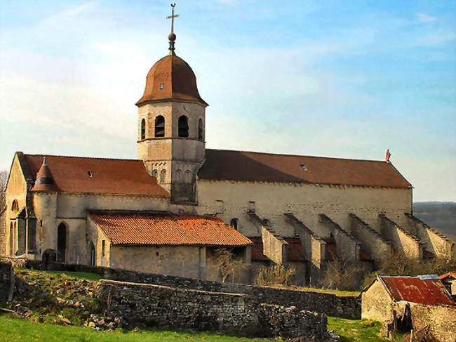 Abbatiale de l'abbaye de Gigny - Gigny (39320) - Jura