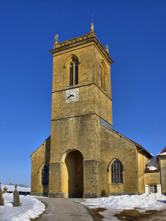 L'église de Mièges - Mièges (39250) - Jura