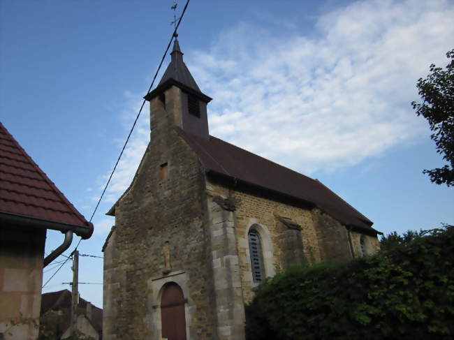 L'église de Monay - Monay (39230) - Jura