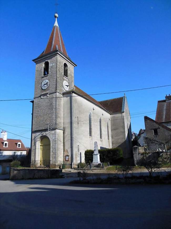 Eglise Saint-Didier - Montmirey-la-Ville (39290) - Jura