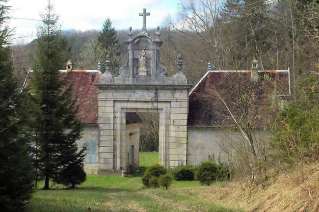 Portail de la chartreuse de Vaucluse à Onoz - Onoz (39270) - Jura