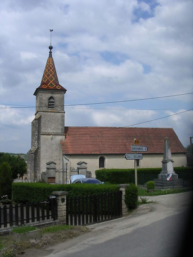L'église du village - Our (39700) - Jura