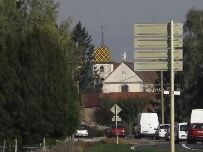 L'entrée du village - Peseux (39120) - Jura