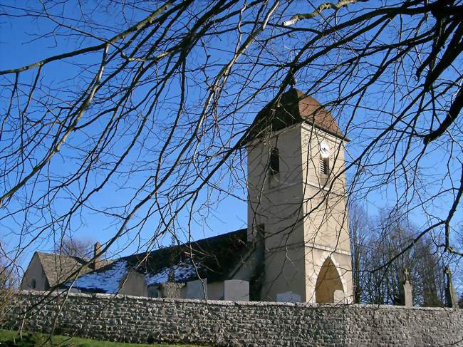 L'église du village - Songeson (39130) - Jura