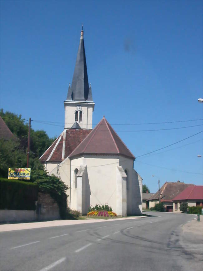L'église de Souvans - Souvans (39380) - Jura