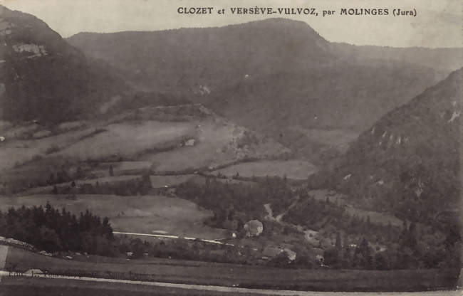 Vulvoz depuis la route venant de Larrivoire - Vulvoz (39360) - Jura
