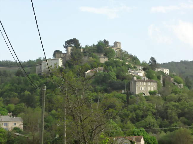 Le village de Brunet - Brunet (04210) - Alpes-de-Haute-Provence