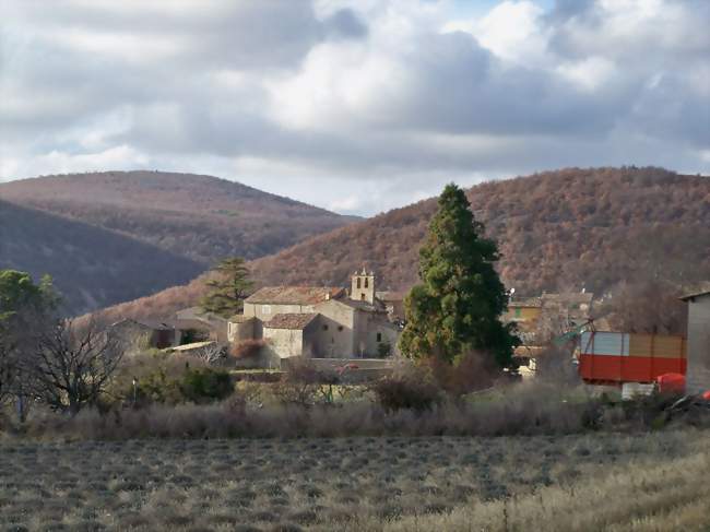 Vue du village - Lardiers (04230) - Alpes-de-Haute-Provence