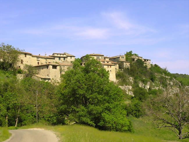Village d'Oppedette - Oppedette (04110) - Alpes-de-Haute-Provence