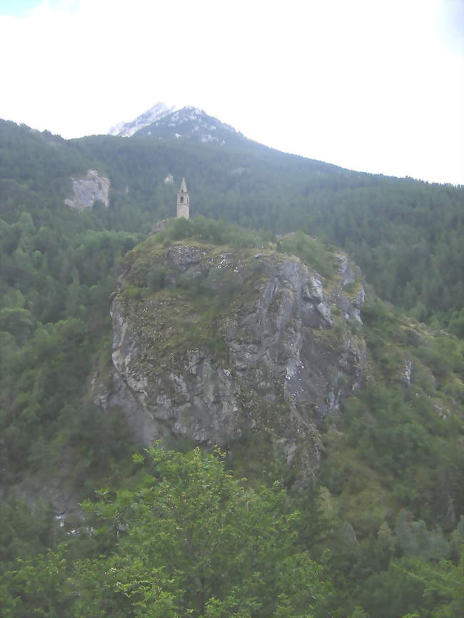 Clocher aux Thuiles - Les Thuiles (04400) - Alpes-de-Haute-Provence