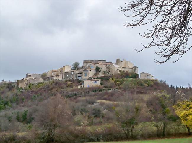 Village de Vachères - Vachères (04110) - Alpes-de-Haute-Provence