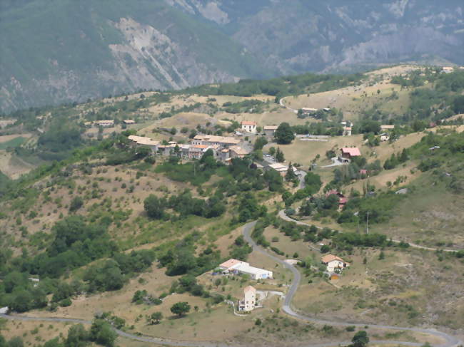 Le village de Valavoire - Valavoire (04250) - Alpes-de-Haute-Provence