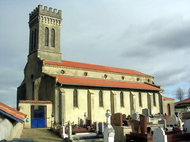 Église Notre-Dame d'Aubagnan - Aubagnan (40700) - Landes