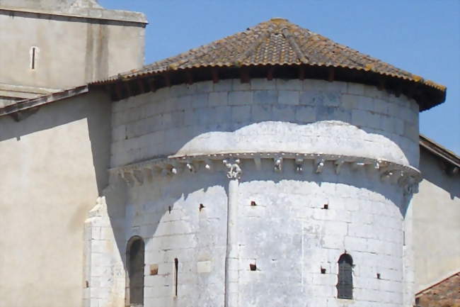 Chevet de l'église d'Audignon - Audignon (40500) - Landes