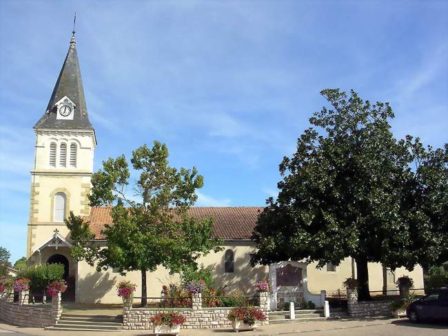 Église Notre-Dame du bourg à Aurice - Aurice (40500) - Landes
