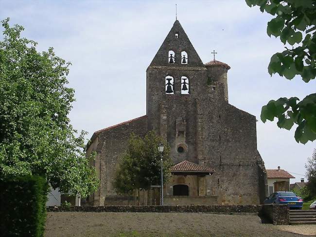 Église saint-Amand - Bascons (40090) - Landes
