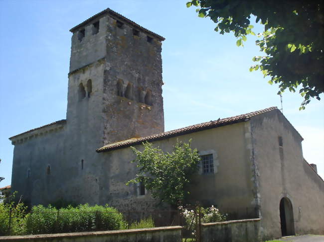 L'église Sainte-Marie - Bostens (40090) - Landes