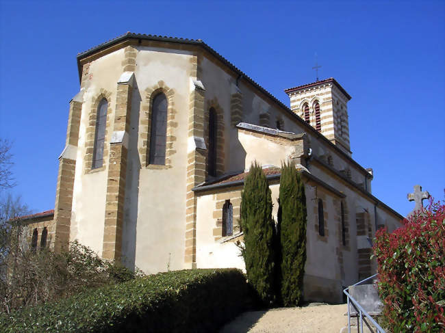 Église Saint-Vincent-de-Xaintes - Castandet (40270) - Landes
