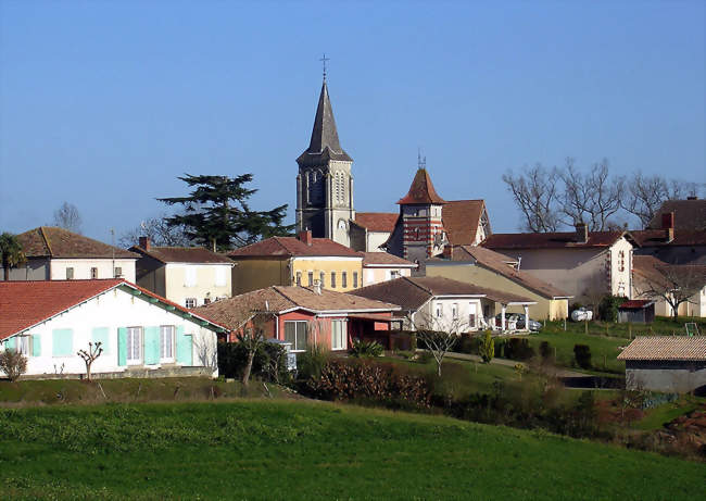 Vue générale de la commune - Dumes (40500) - Landes