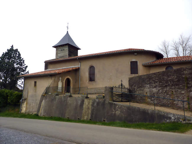 L'église - Gibret (40380) - Landes