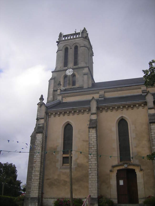 Église Saint-Saturnin de Léon ou Saint-André - Léon (40550) - Landes