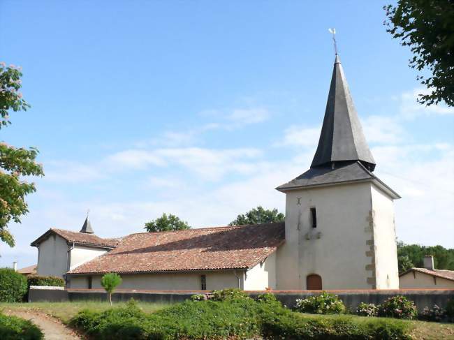 L'église Saint-Laurent - Louer (40380) - Landes