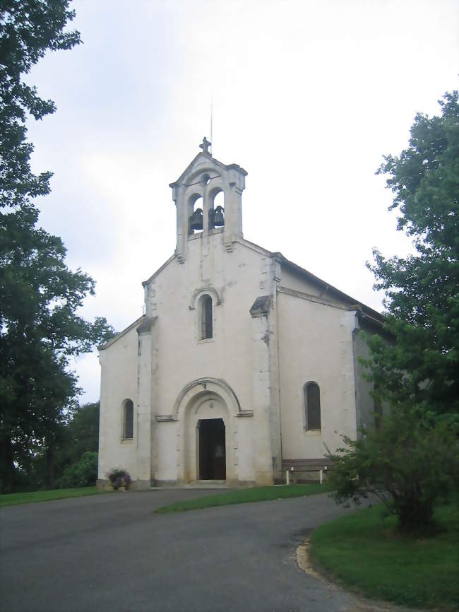 Église Saint-Martin de Miramont - Miramont-Sensacq (40320) - Landes