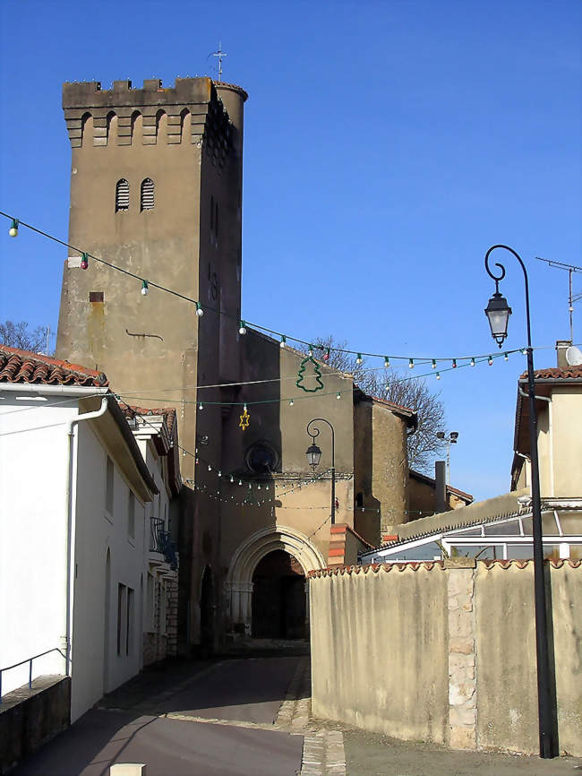 L'église Sainte-Catherine - Montaut (40500) - Landes