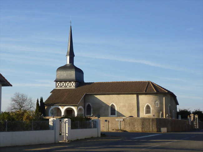 Église Saint-Martin d'Ozourt - Ozourt (40380) - Landes