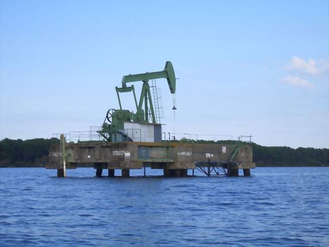 Station de pompage sur le lac de Parentis - Parentis-en-Born (40160) - Landes