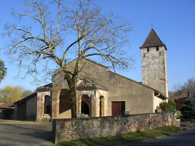 Église Saint-Cyr de Saint-Cricq-Villeneuve - Saint-Cricq-Villeneuve (40190) - Landes