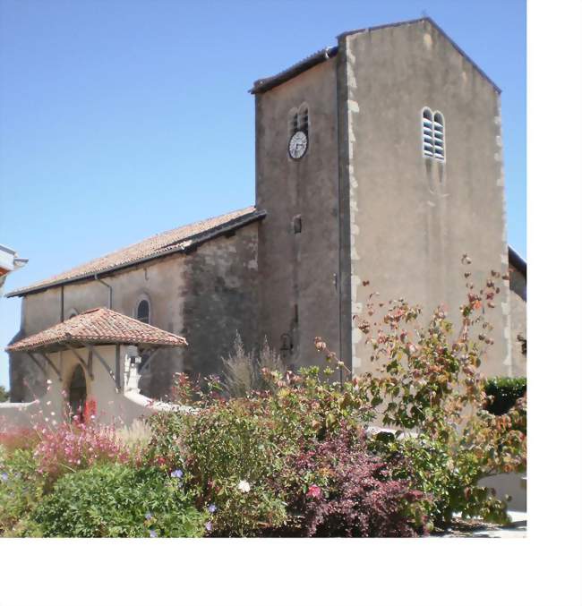 Église Saint-Étienne - Saint-Étienne-d'Orthe (40300) - Landes