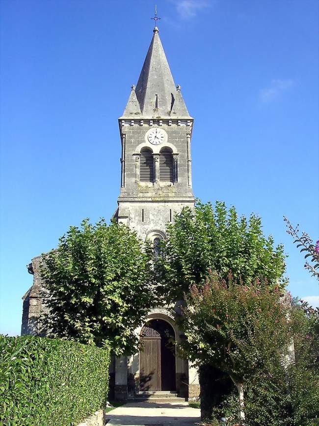 Église Saint-Perdon, à Saint-Perdon - Saint-Perdon (40090) - Landes
