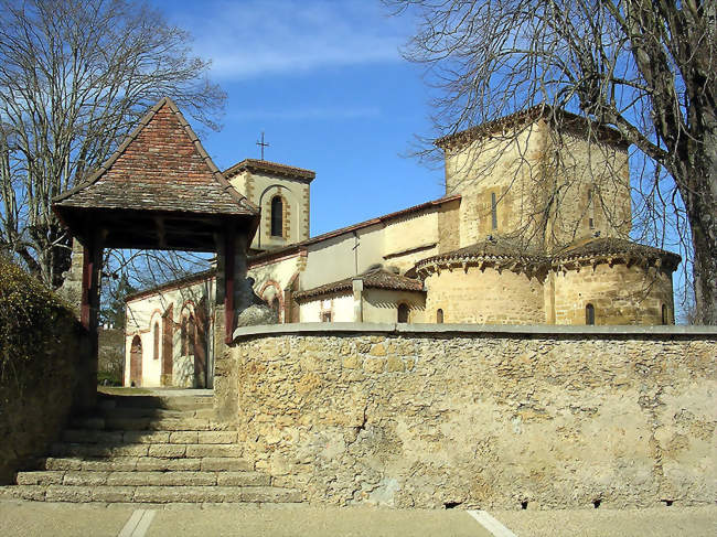 Église paroissiale de Saint-Pierre-du-Mont - Saint-Pierre-du-Mont (40280) - Landes