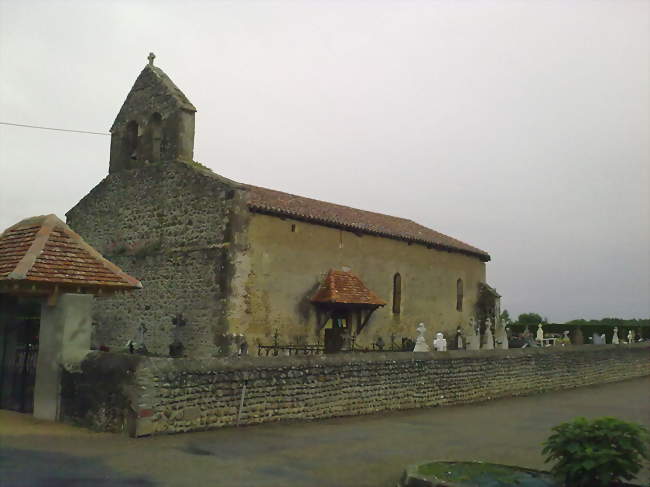 Église de Sarron - Sarron (40800) - Landes