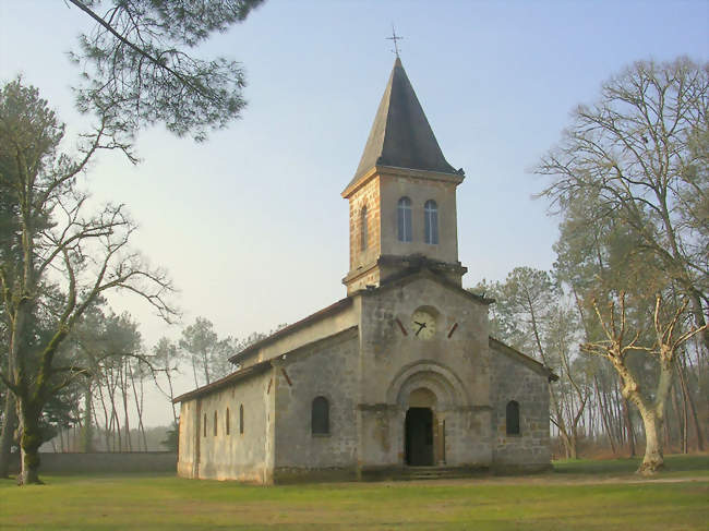 Église Saint-Étienne d'Uchacq - Uchacq-et-Parentis (40090) - Landes