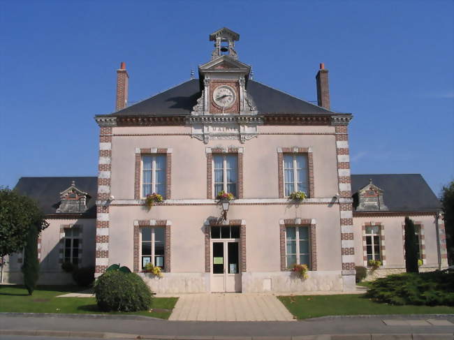 La façade de la mairie de Droué - Droué (41270) - Loir-et-Cher