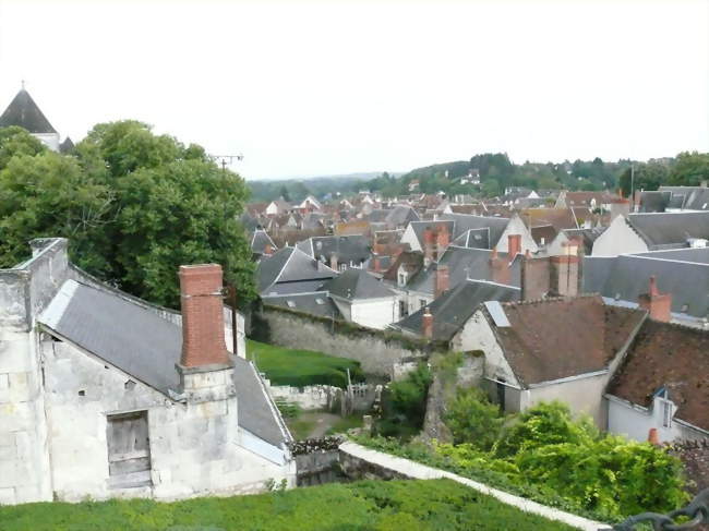 Vue de la commune depuis le château - Saint-Aignan (41110) - Loir-et-Cher
