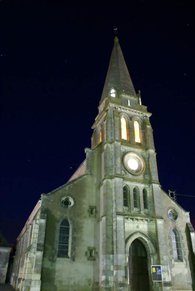 L'église Saint-Amand - Saint-Amand-Longpré (41310) - Loir-et-Cher
