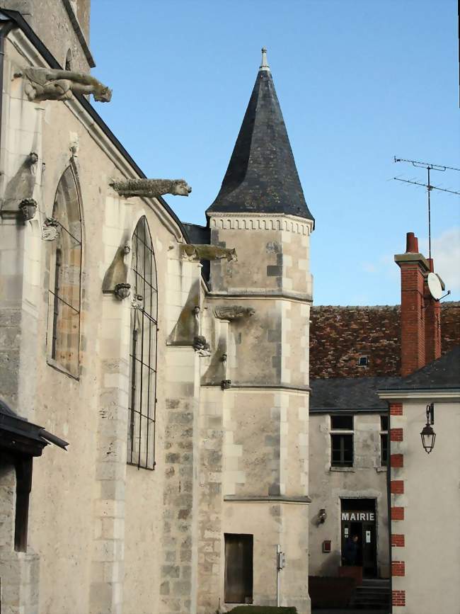 Église et mairie - Suèvres (41500) - Loir-et-Cher