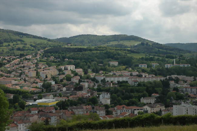 Vue générale du Chambon-Feugerolles - Le Chambon-Feugerolles (42500) - Loire