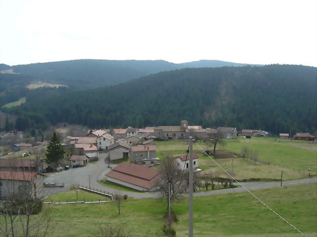 Vue générale de La Chambonie - La Chambonie (42440) - Loire