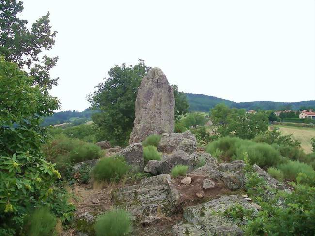 Menhir du Flat - Colombier (42220) - Loire