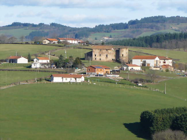 Jarnosse et son château - Jarnosse (42460) - Loire