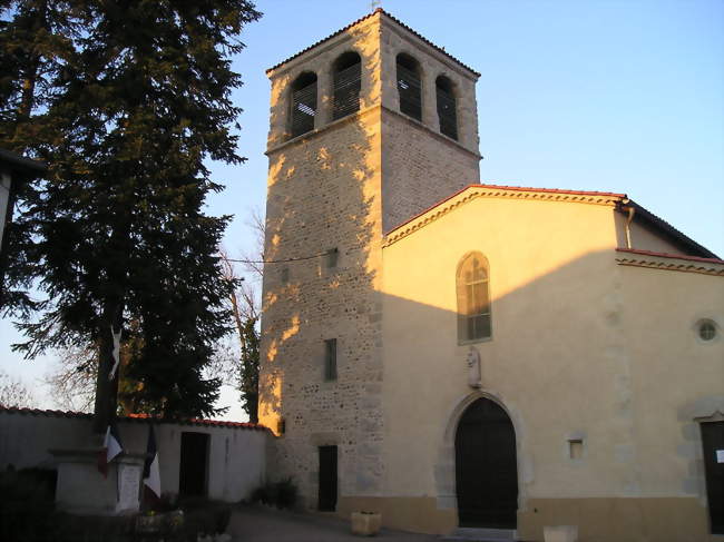 L'église - Marclopt (42210) - Loire