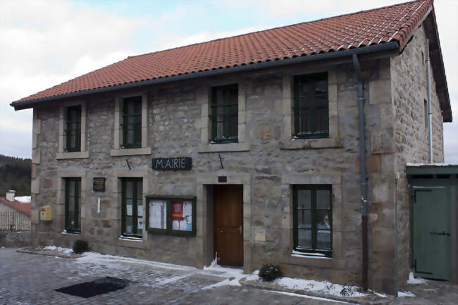 La mairie - Montarcher (42380) - Loire