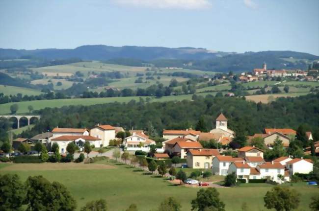 Vue générale de Neaux - Neaux (42470) - Loire