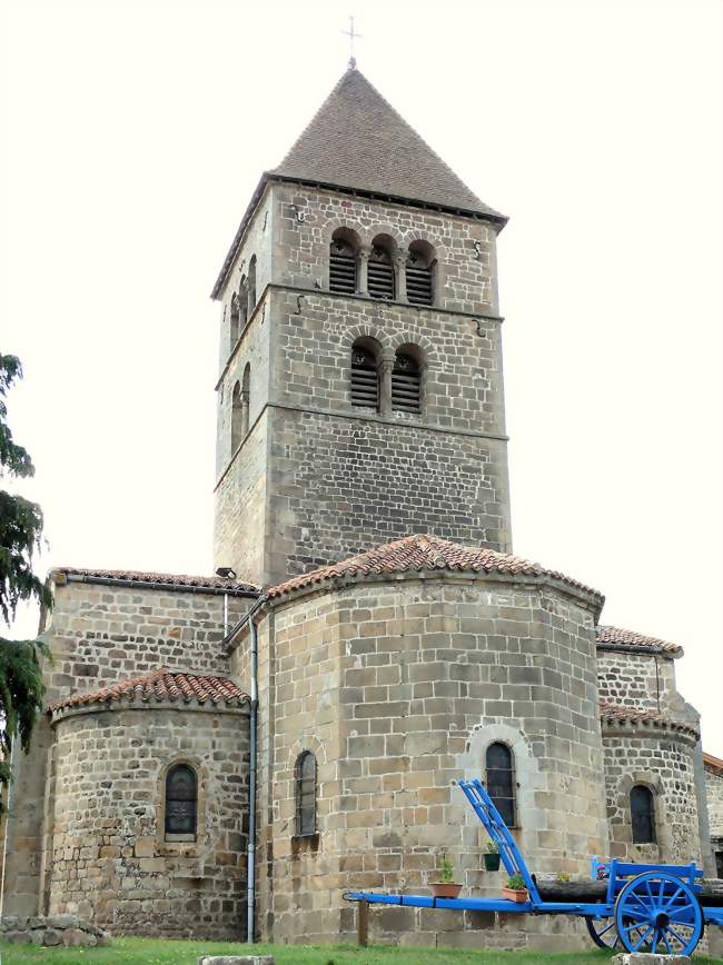 Église Saint-Blaise - Chevet - Rozier-Côtes-d'Aurec (42380) - Loire
