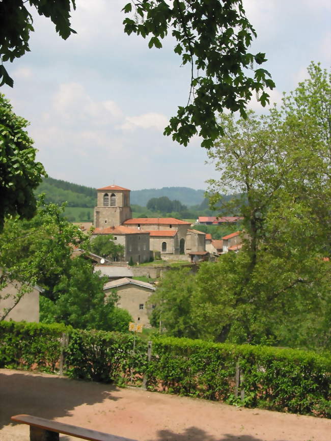 Vue du village - Saint-Jean-la-Vêtre (42440) - Loire