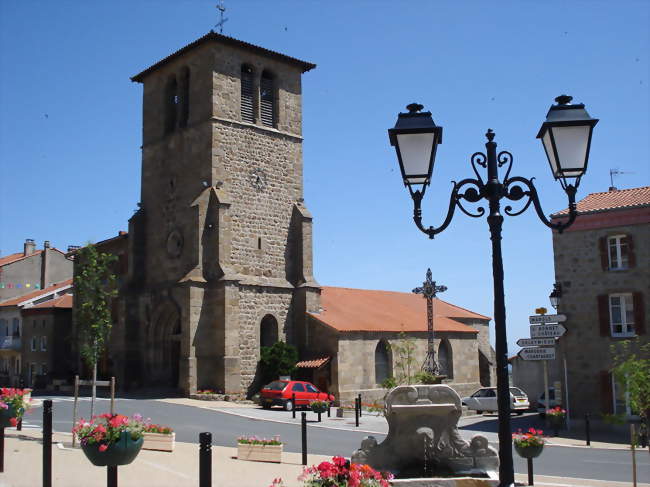 L'église - Saint-Jean-Soleymieux (42560) - Loire